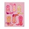 Stupell Industries Cowgirl Boot Designs Canvas Wall Art Design by Elizabeth Medley